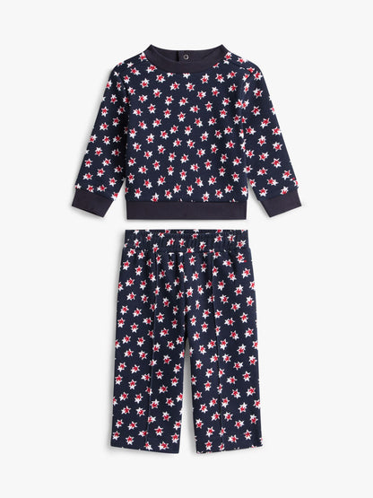 Tommy Hilfiger Babies' Star Top & Wide Leg Pant Set