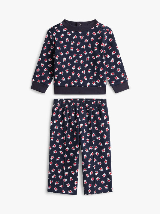 Tommy Hilfiger Babies' Star Top & Wide Leg Pant Set