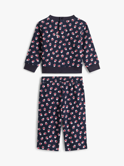 Tommy Hilfiger Babies' Star Top & Wide Leg Pant Set