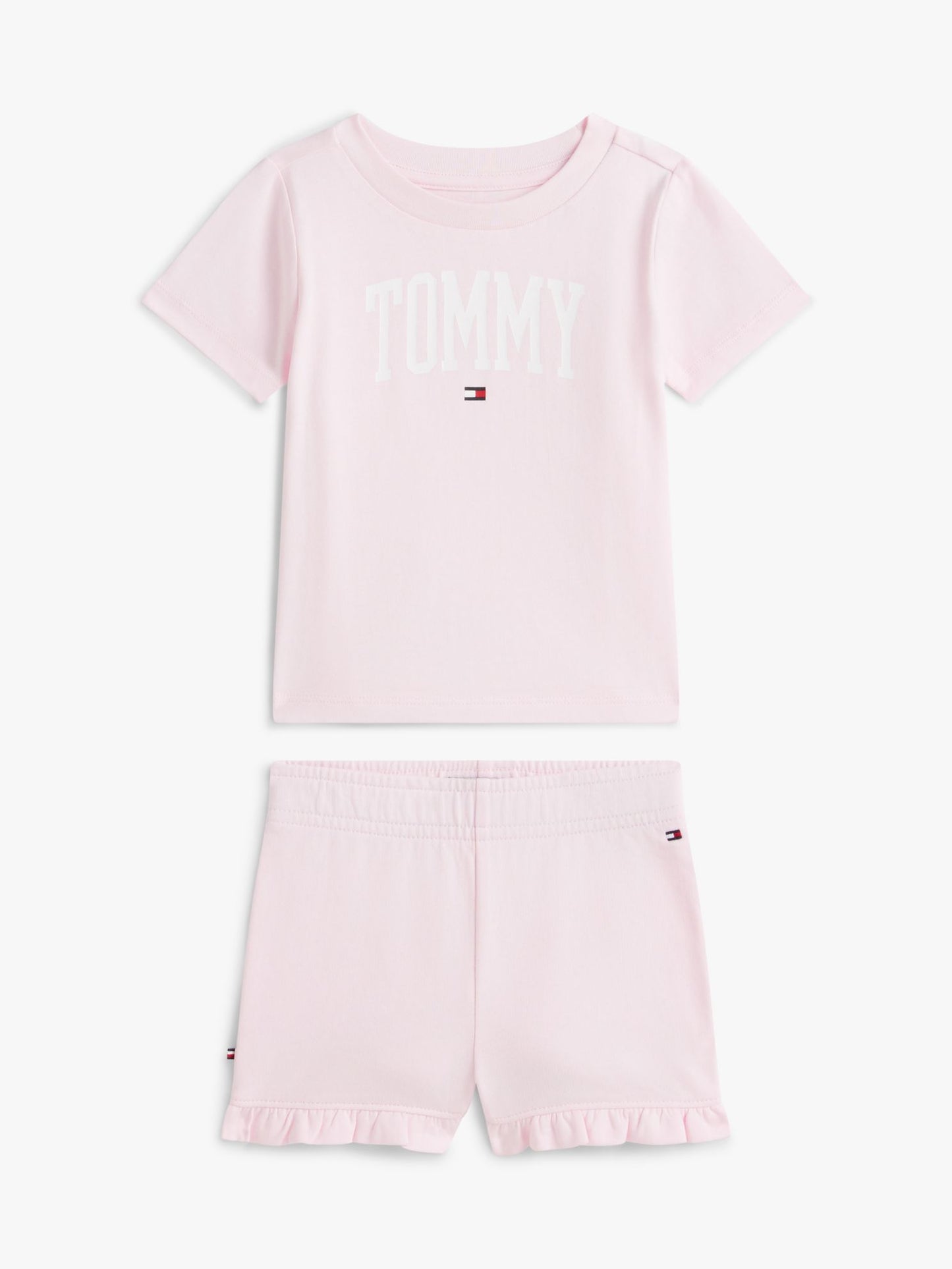Tommy Hilfiger Babies' Tommy Logo T-Shirt & Short Set