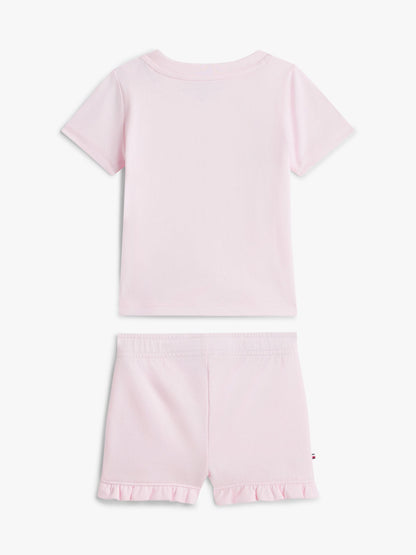 Tommy Hilfiger Babies' Tommy Logo T-Shirt & Short Set