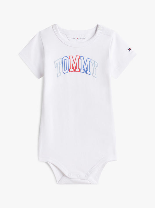 Tommy Hilfiger Babies' Multicolor Tommy Logo Onesie