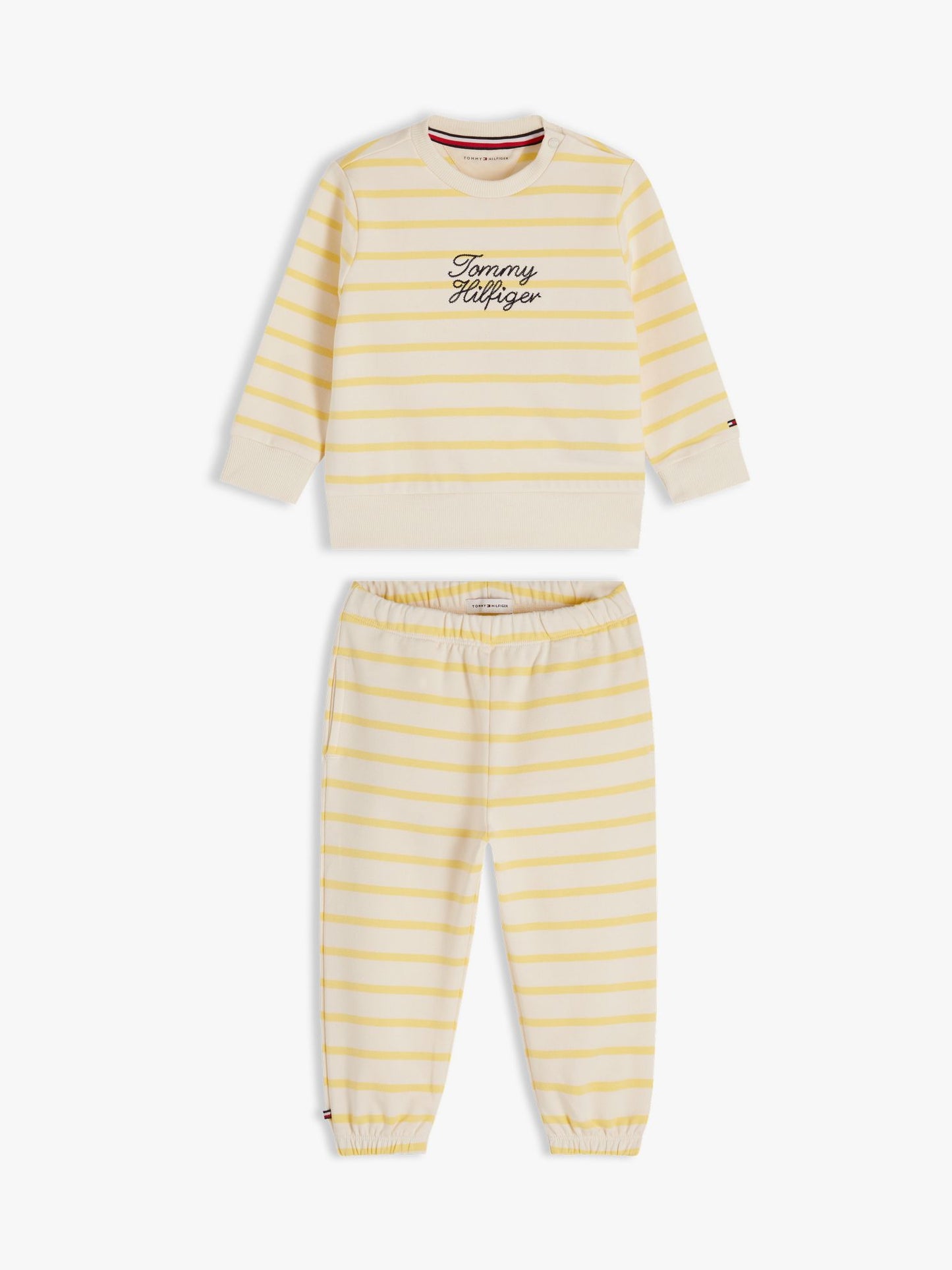 Tommy Hilfiger Babies' Hilfiger Logo Sweatsuit Set