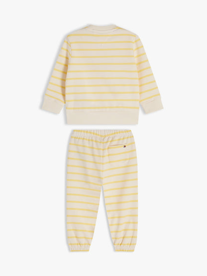 Tommy Hilfiger Babies' Hilfiger Logo Sweatsuit Set