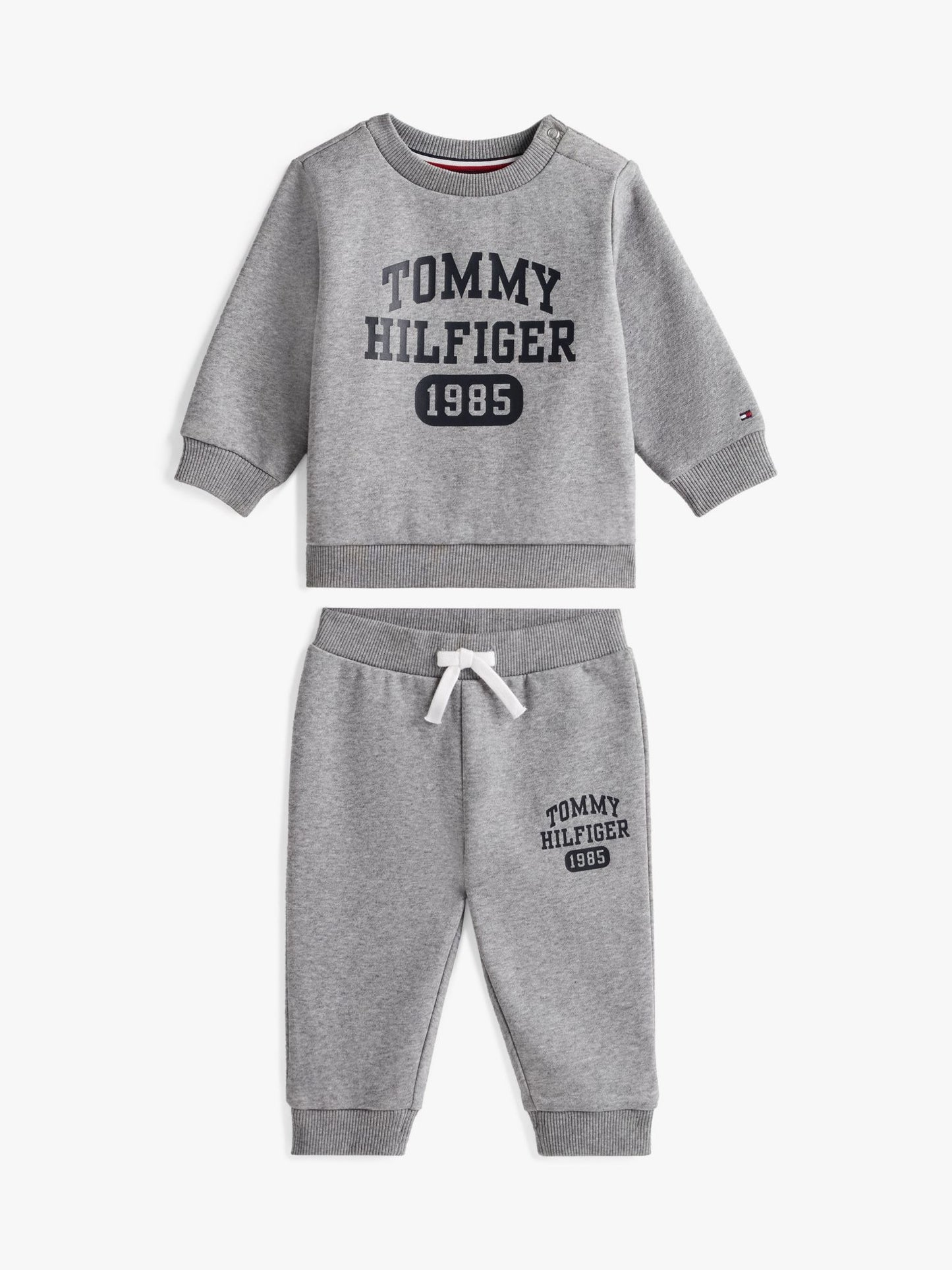 Tommy Hilfiger Babies' Logo Sweatshirt and Pant Set