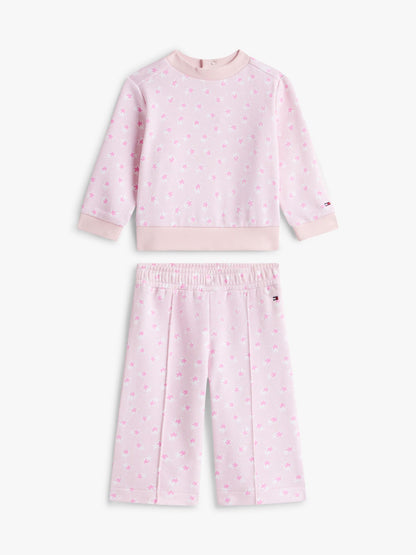 Tommy Hilfiger Babies' Star Top & Wide Leg Pant Set