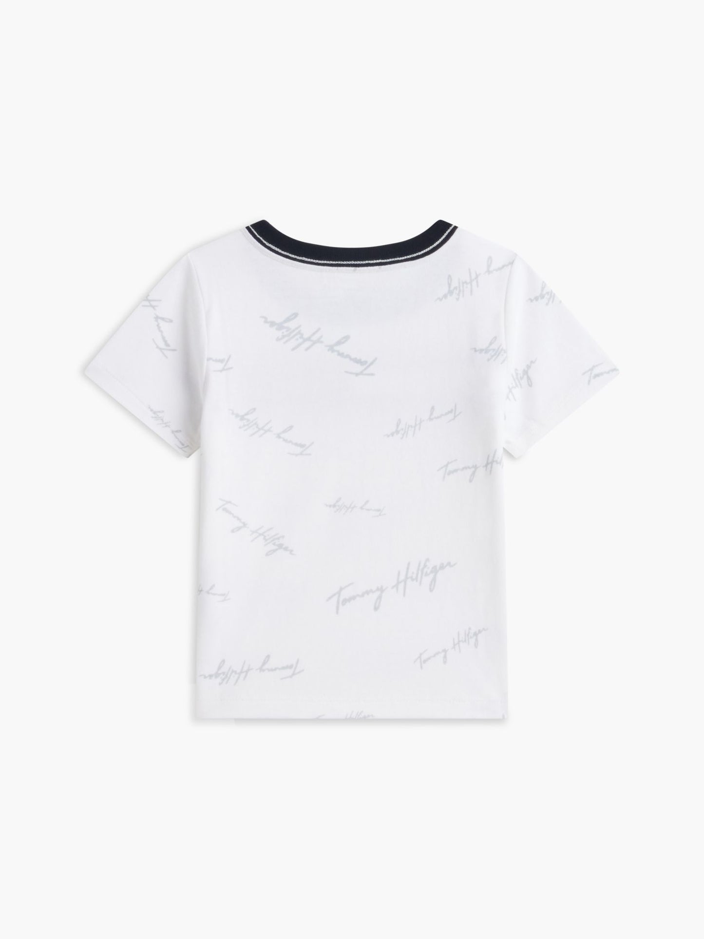 Tommy Hilfiger Babies' Signature Flag Stripe Logo T-Shirt