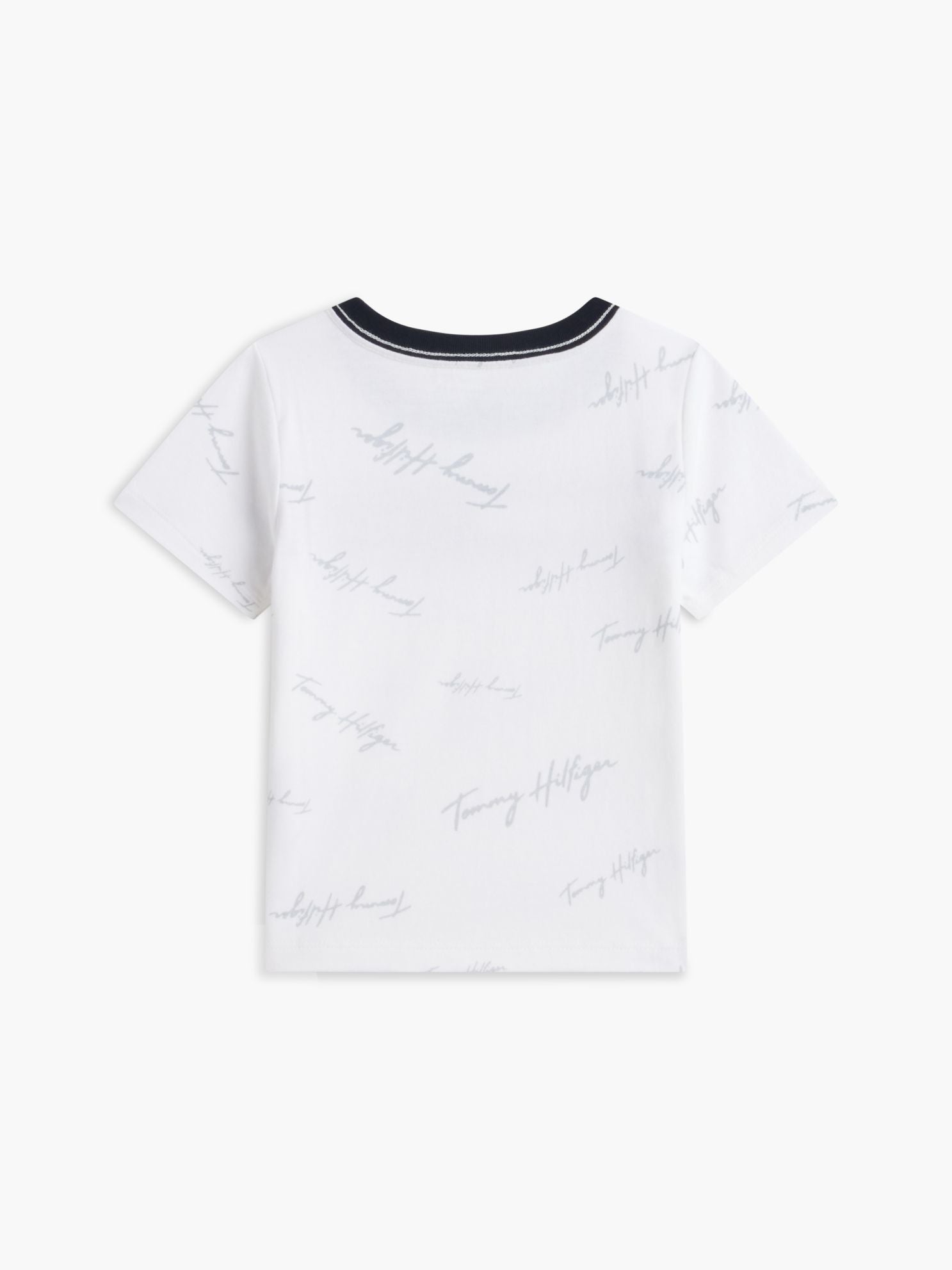 Tommy Hilfiger Babies' Signature Flag Stripe Logo T-Shirt
