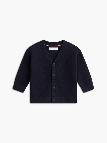 Tommy Hilfiger Babies' Intarsia Flag Cardigan