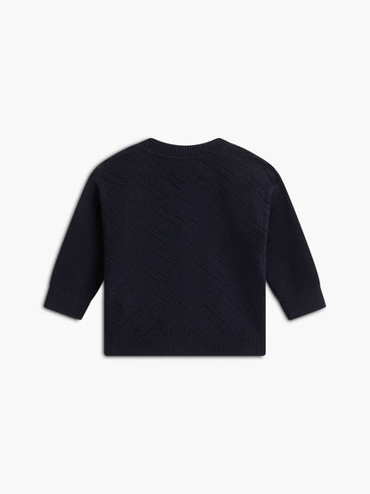Tommy Hilfiger Babies' Intarsia Flag Cardigan