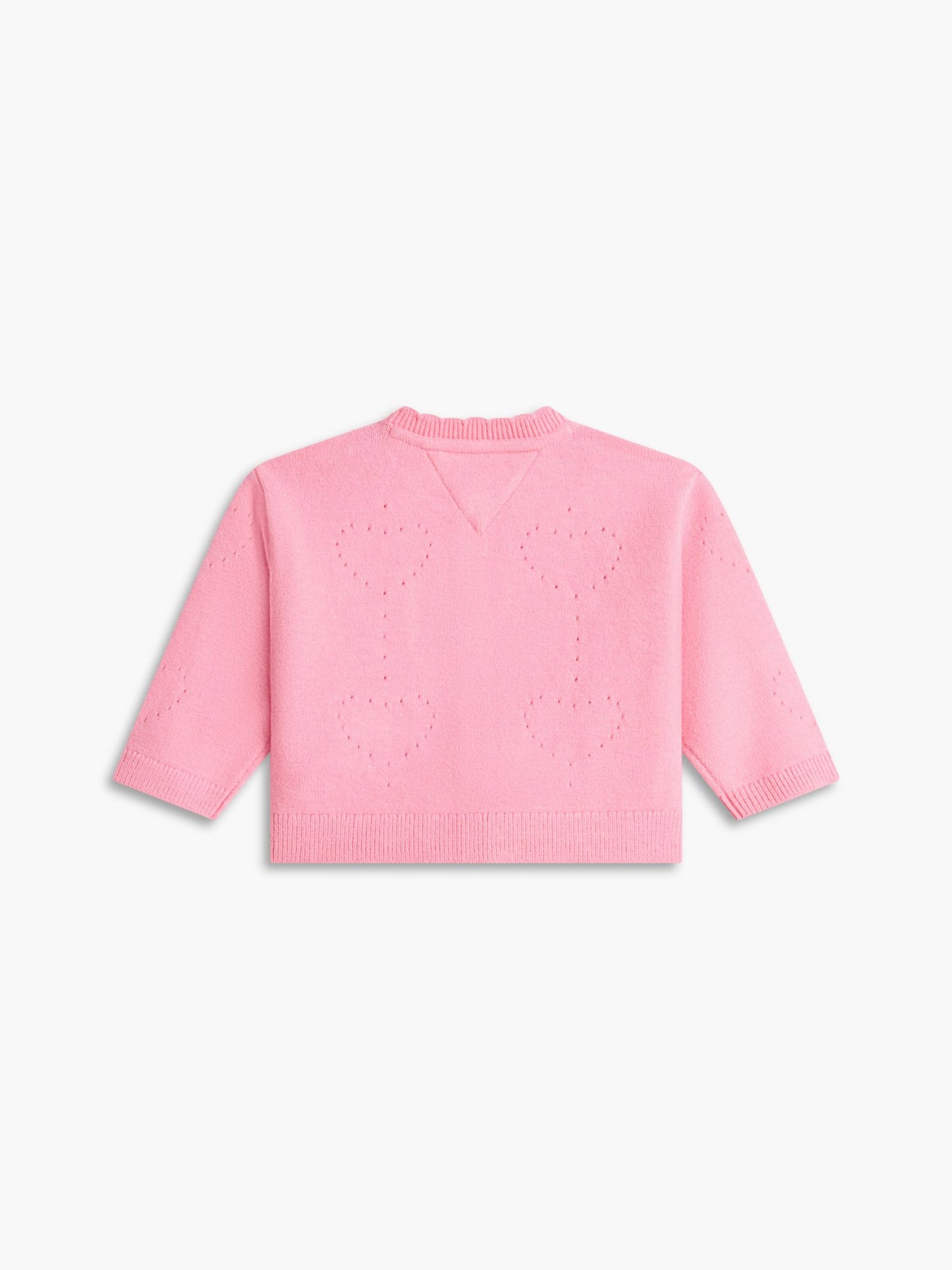 Tommy Hilfiger Babies' Pointelle Heart Cardigan