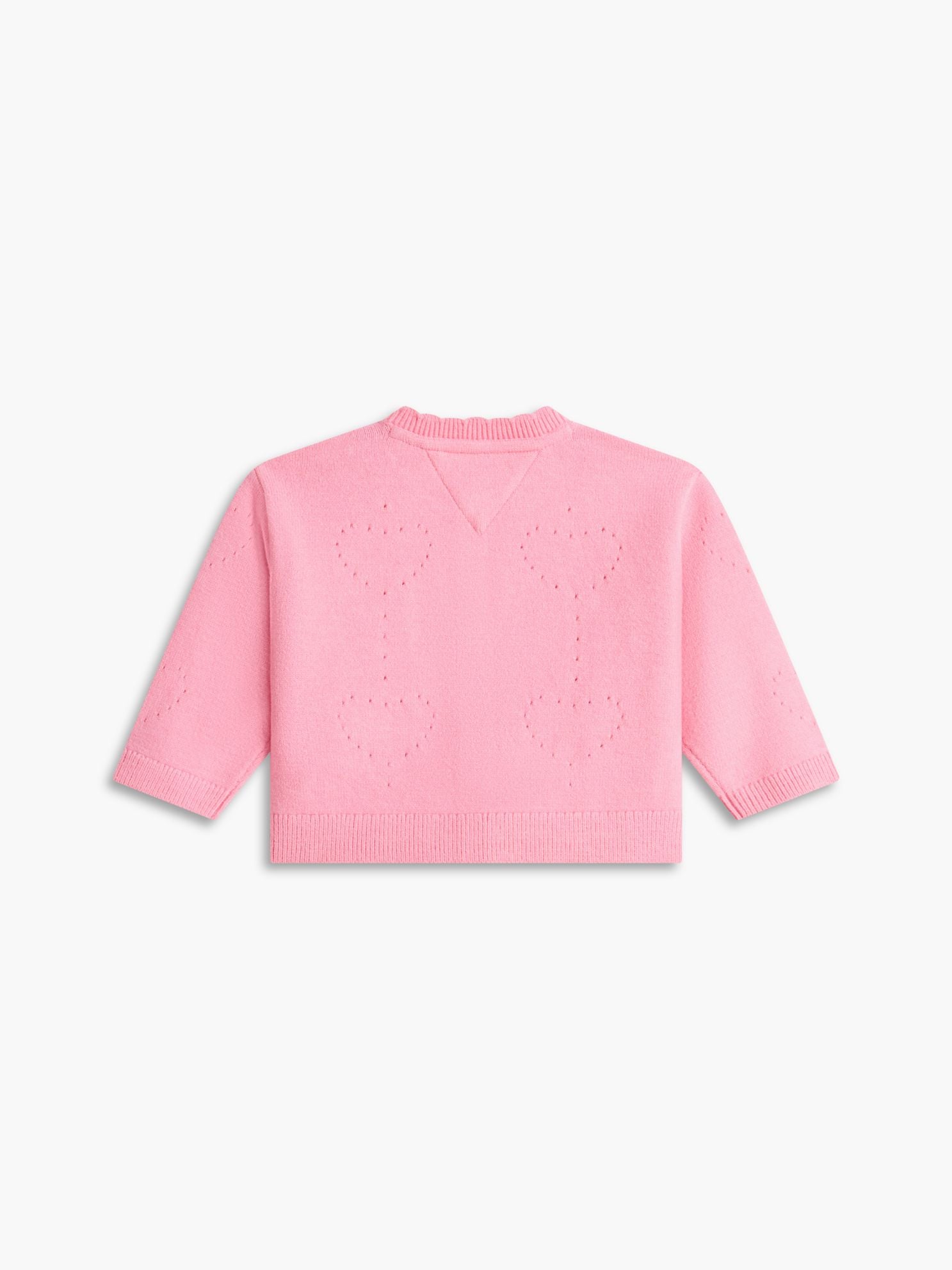 Tommy Hilfiger Babies' Pointelle Heart Cardigan