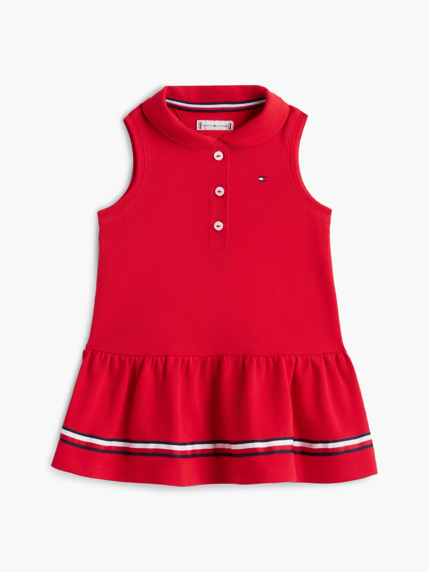 Tommy Hilfiger Babies' Sleeveless Stretch Polo Dress
