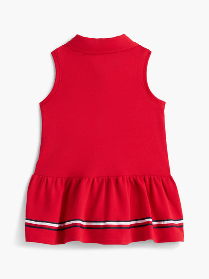 Tommy Hilfiger Babies' Sleeveless Stretch Polo Dress