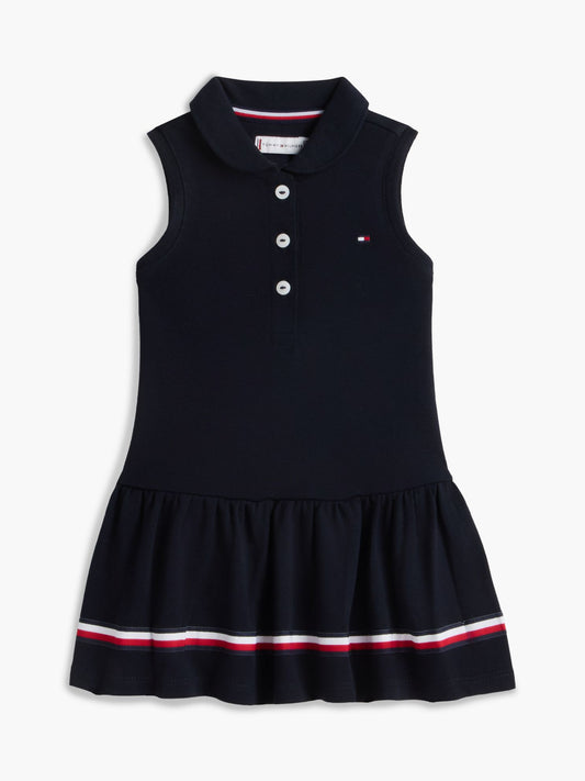 Tommy Hilfiger Babies' Sleeveless Stretch Polo Dress