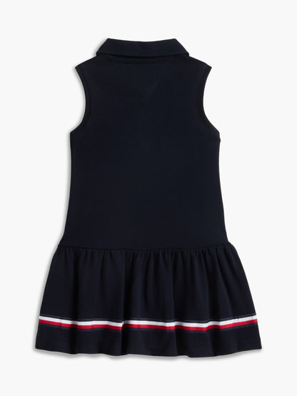 Tommy Hilfiger Babies' Sleeveless Stretch Polo Dress