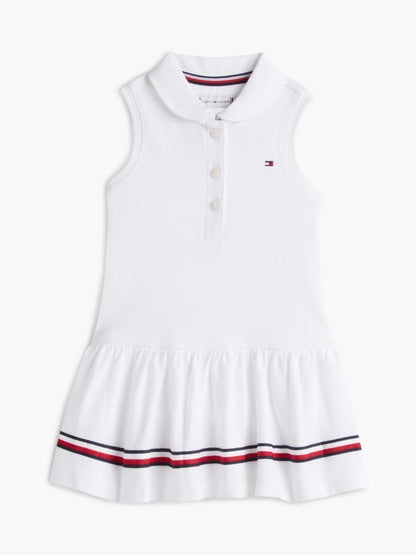 Tommy Hilfiger Babies' Sleeveless Stretch Polo Dress