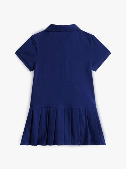Tommy Hilfiger Babies' Pleated Polo Dress