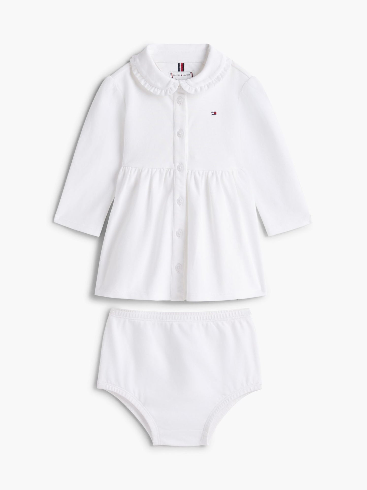 Tommy Hilfiger Babies' Long-Sleeve Stretch Polo Dress