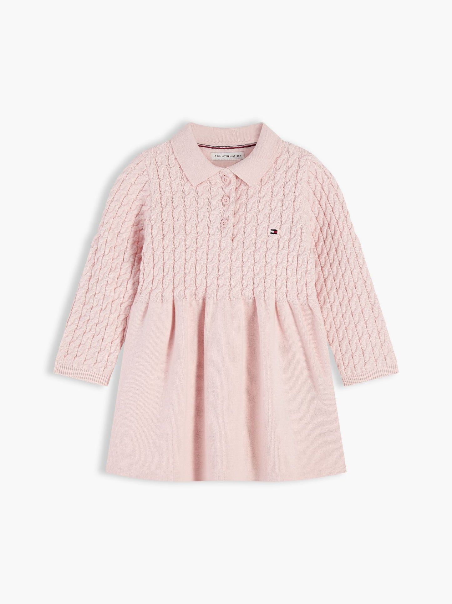 Tommy Hilfiger Babies' Cable Knit Sweater Dress