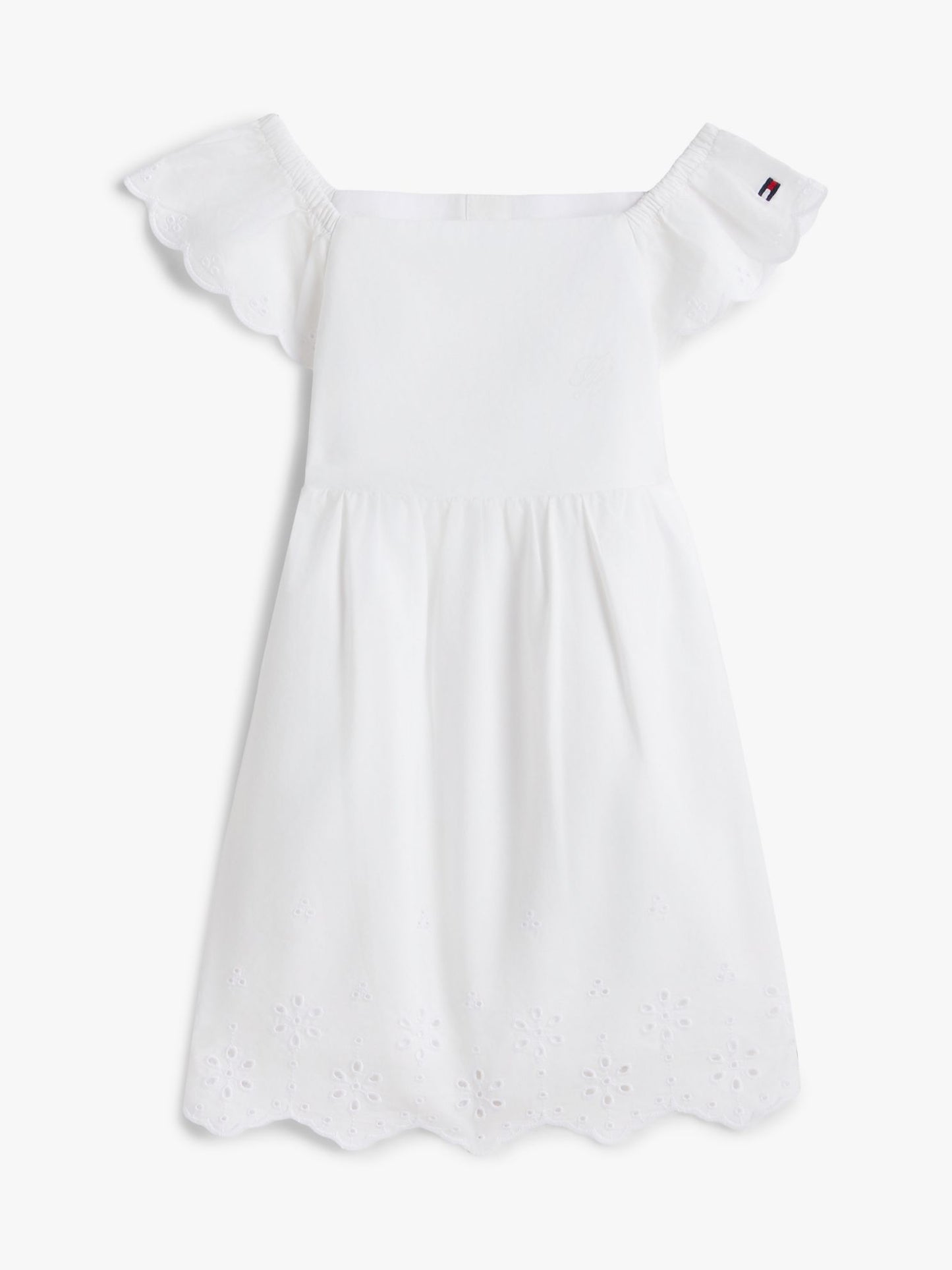 Tommy Hilfiger Babies' Embroidered Eyelet Dress Set
