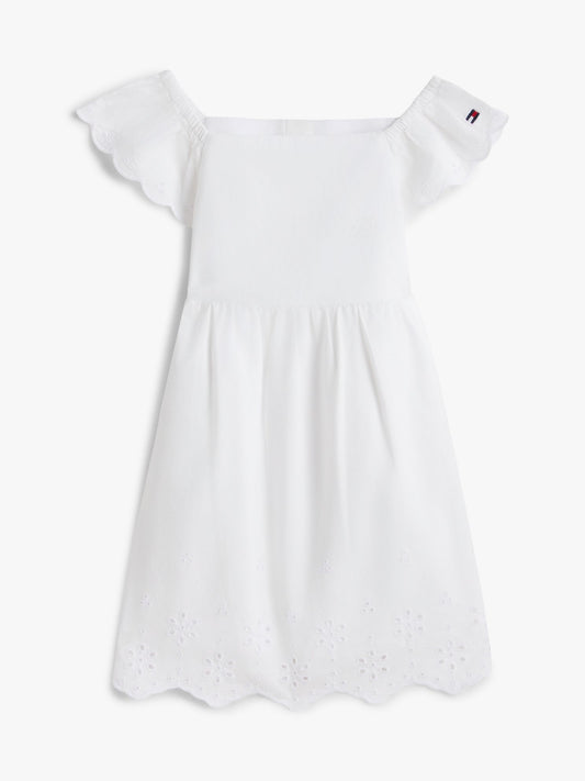 Tommy Hilfiger Babies' Embroidered Eyelet Dress Set