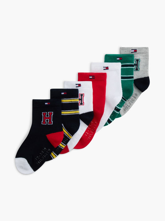 Tommy Hilfiger Babies' Varsity Mix Sock 7-Pack