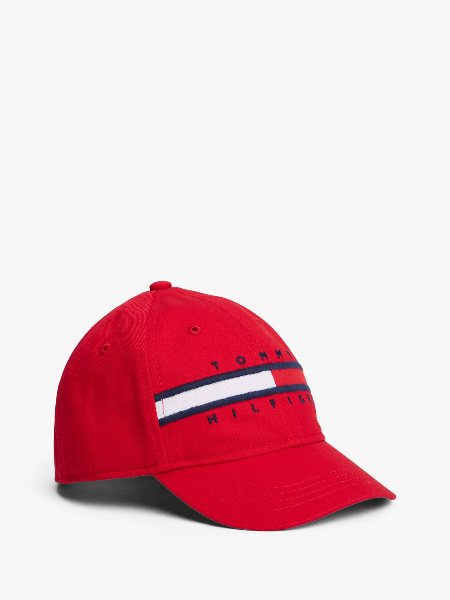 Tommy Hilfiger Babies' Flag Stripe Logo Baseball Cap