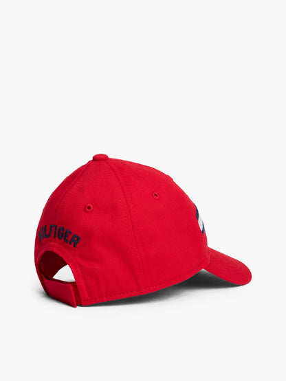 Tommy Hilfiger Babies' Flag Stripe Logo Baseball Cap