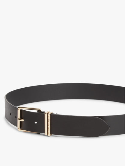 Tommy Hilfiger Square Buckle Leather Belt