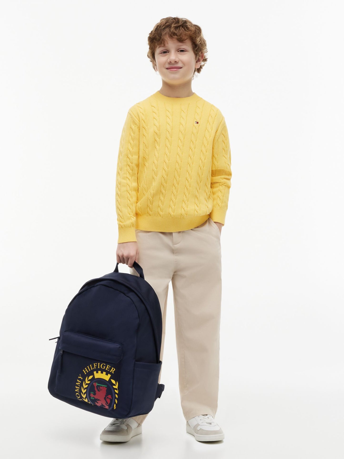 Tommy Hilfiger Kids' Crest Logo Backpack
